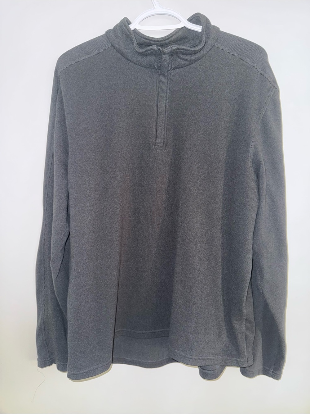 Mondetta Men's Dark Gray Half-Zip Fleece Pullover